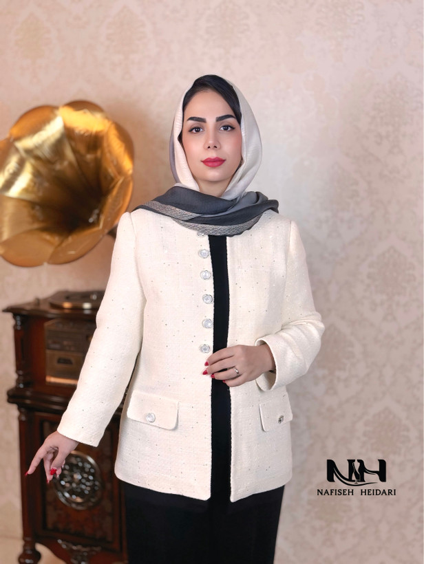 کت شنل پولکدوزی