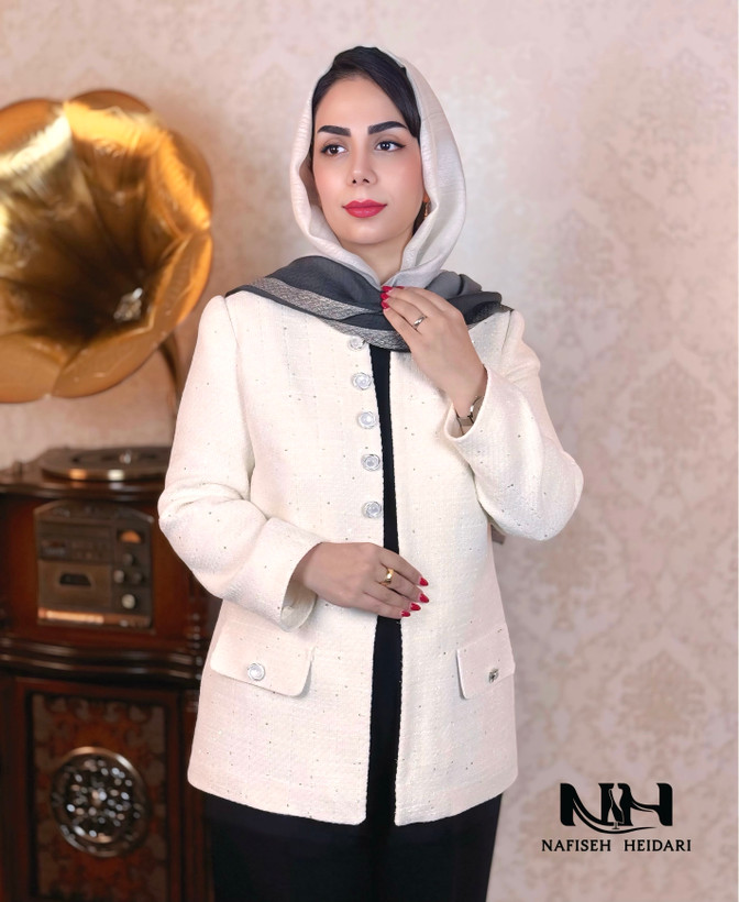 کت شنل پولکدوزی