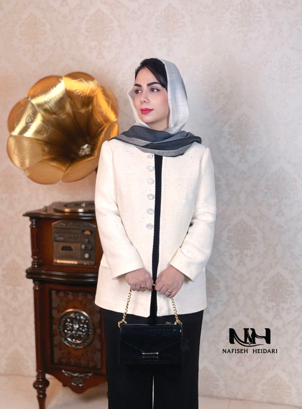 کت شنل پولکدوزی