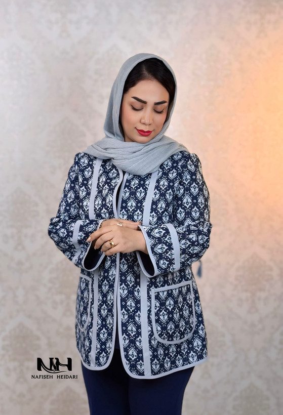 مانتو باتیک هندی سایز بزرگ