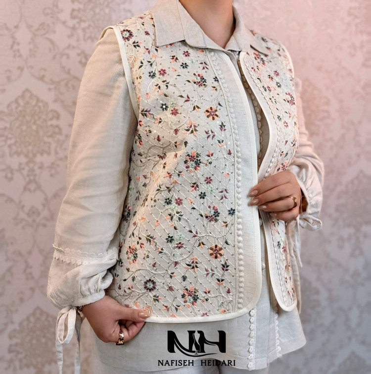 جلیقه سوزندوزی
